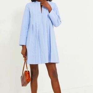Tuckernuck Pleated Shirt Dress